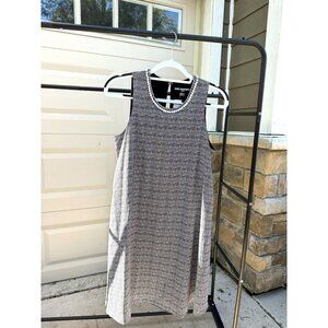 Karl Lagerfeld Black & White Sleeveless Dress Size 10